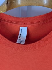 Kopitiam NYC Malaysia Restaurant Promo T Shirt Orange Art Graphic Shirt L USA