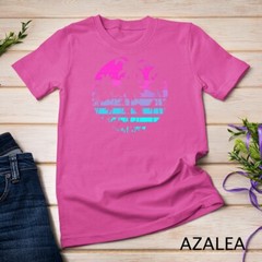 Retro Eighties 80s _ 90s Beach Style design with palm trees Unisex T-shirt