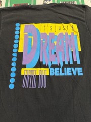 Fruit of the Loom 80s 90s Toymaker’s Dream Double-Sided Graphic Black Men’s L