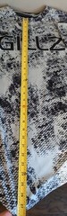 Gillz Men’s LS UV Tournament Series V2 Gray Grunge Print L/S Fishing Shirt Sz XL