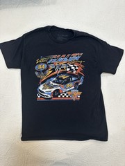 84 Van Halen Car Racing Graphic T Shirt Short Sleeve Black Cotton Men’s L