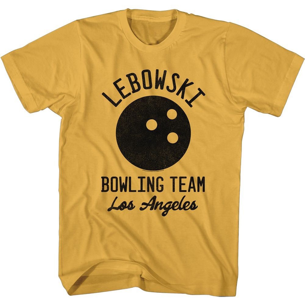 The Big Lebowski Bowling Team Movie Shirt