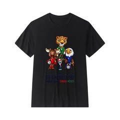 Funny 2026 FIFA World Cup UNITED STATES CANADA Graphic Unisex T-Shirt SIZE S-5XL
