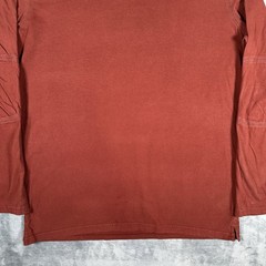 Kuhl Wildfibre Shirt Mens L Red Long Sleeve Organic Cotton Hiking Outdoor