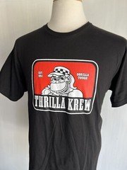 THRILLA GORILLA KREW GEAR Official Men’s Retro 80s Surf Skate T-Shirt Sz Medium