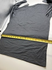 Original Use Men’s S Gray Crew Neck Long Sleeve Badlands SD Graphic Knit Tee