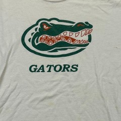 Anvil Florida Gators Graphic T-Shirt NCAA College University White Size Large