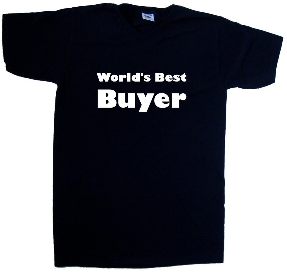 World’s Best Buyer V-Neck T-Shirt