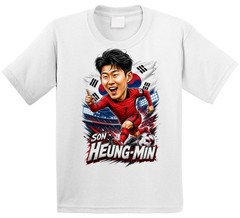 Son Heung-min, South Korea Caricature Soccer 2026 T Shirt