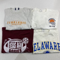 Wholesale Lot of 20 Men’s Sports Tee Shirts (Size Breakdown in Desc)