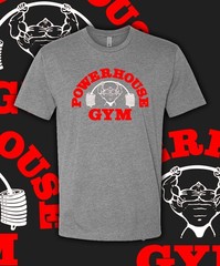 Powerhouse Gym T Shirt Adult & Youth sizes Fast Ship!