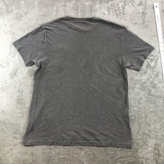 J.Crew Shirt Mens Medium Gray Garment Dyed Pocket Tee Made USA Cotton Basic