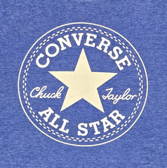 Converse Chuck Taylor All Stars Sneaker Logo T-Shirt – Blue – Men’s Adult 2XL