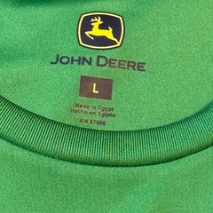 John Deere Men’s Polyester Graphic Short Sleeve Tee Moisture Wicking NWT Large