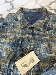 Kapital Boro Patchwork Indigo Jacket Size L Japanese Made EK-1549LJB