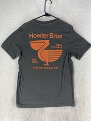 Howler Bros Shirt Mens Medium Gray Pelican Graphic Pocket Tee 2025 Style
