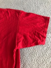 Nike Shirt Men’s Large Red Short Sleeve Crew Neck Square Logo Graphic Tee
