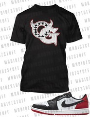 Sneaker Big Tall Sm Pro Club Shaka T Graphic J1 Low Black Toe OG Sport Tee Shirt
