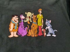 VINTAGE MEN SWEATSHIRT 1999 WARNER BROS STUDIO STORE CARTOON NETWORK MADE IN US