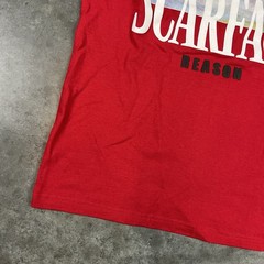 Scarface T Shirt Mens Medium Red NWT Minor Flaws