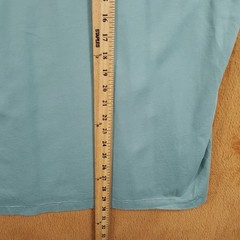 BLOOMINGDALES Shirt Mens XXL Green Pullover Crew Short Sleeve Supima Cotton Tee