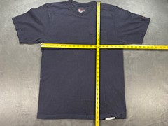 Medium Black Perfectly Faded Pocket Work Shirt Sleeve Hit Dickies
