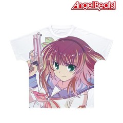 Angel Beats! Yuri Nakamura Ani Art clear label T-shirt Unisex S