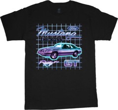 Ford Mustang Boss T-shirt Mens Ford Racing Tee Shirt Mens Gifts Clothing