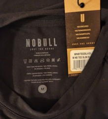 No Bull Performance Active Training Lightweight Ultrasoft Tech Slim Tee T-Shirt