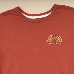 REI Co Op Graphic T Shirt Adult L Oudoor Graphic For Life Outside
