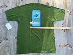 Vintage 1997 Quiksilver Single Stitch T Shirt Rare NWT Sz XL Salesman Sample USA