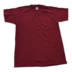 Fruit Of The Loom Golden Blend Vintage Blank Blue Pocket T Shirt Large 42-44