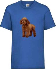 Cockapoo Dog Brown Pet Family Novelty T Shirt Various Colours And Sizes