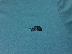 Men The North Face Crewneck T Shirt M Turquoise Breathable Lightweight Comfy