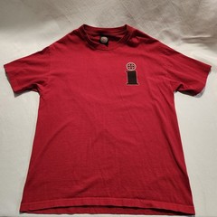 Vintage Independent Shirt Men Large Red Trucks Iron Cross Skater 90s Y2K