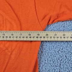 Vintage Tennessee Vols UT Shirt Mens Large Orange Embossed USA Single Stitch 90s