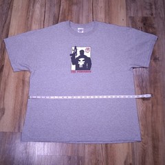 Vintage 90s The Punisher Marvel Comics T Shirt Mens Size XL Gray Skull 1999