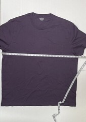 GoodThreads Men’s Purple Short Sleeve Crew Neck Comfort T-Shirt s XXL