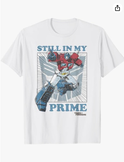 Transformers Dad Still in My Prime Father’s Day T-Shirt