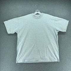 Pro Club Heavyweight T-Shirt Mens 2XL Gray Blank Crew Neck Streetwear