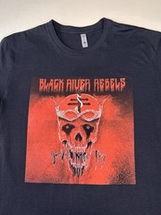 Black River Rebels Devil May Try Band T-Shirt Size L Skull Rock Metal Next Level