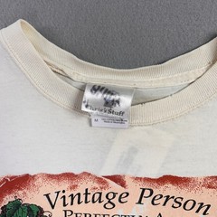 Vintage Person 60 Years Old T Shirt Size Medium