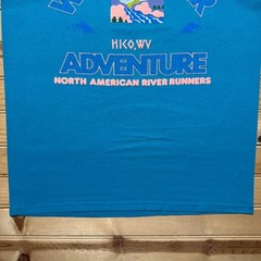 Vintage 80s Whitewater Adventure Hico West Virginia River Tank Top Shirt – Large