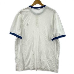 POLO RALPH LAUREN Two-tone Henley neck short-sleeved shirtCut sizeLG/White x…