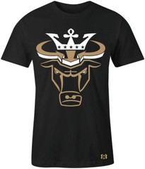 “Crown Bull” T-shirt to Match Retro “GOLD TOE” 1’s