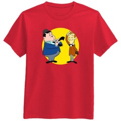 Laurel n Hardy cartoon Movie TV Show Retro Fan Funny Love T Shirt Tee Gift New