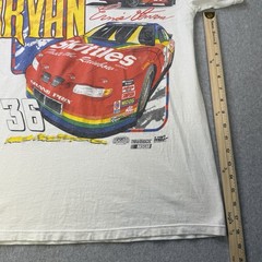Vintage 90s Ernie Irvan NASCAR Skittles #36 Racing T-Shirt Tultex M