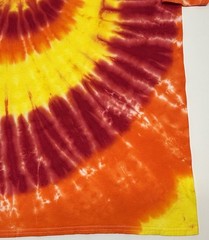 Gildan Handmade Tie Dye Unisex T-Shirt Size XL Multicolor Swirl Design Tee NEW