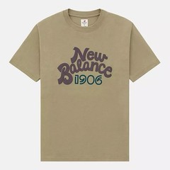New Balance Made in USA 1906 Graphic T-Shirt Green/Olive Mens Sz L MiUSA