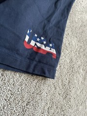 Vineyard Vines Mens X Small T Shirt Blue USA Patriotic Logo Preppy Casual